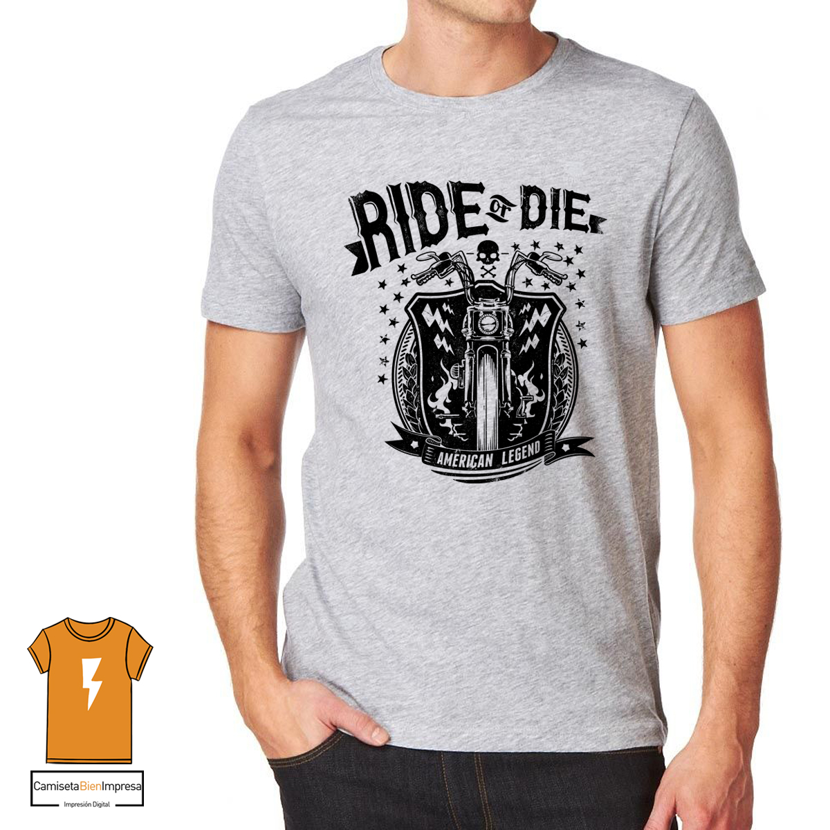 CAMISETAS MOTOCICLETAS